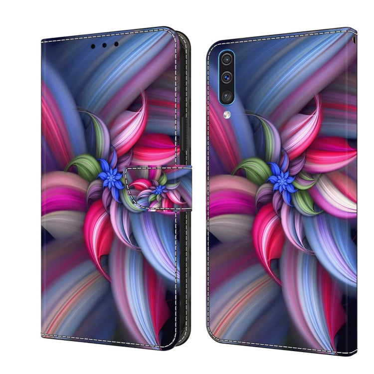 Crystal 3D Shockproof Protective Leather Phone Case, For Samsung Galaxy A51 4G, For Samsung Galaxy A50