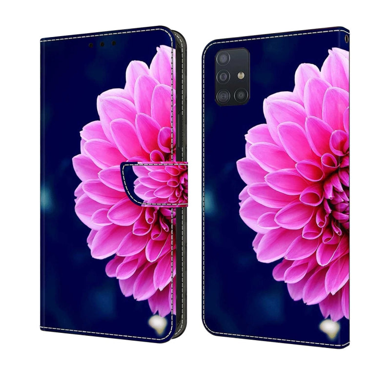 Crystal 3D Shockproof Protective Leather Phone Case, For Samsung Galaxy A51 4G, For Samsung Galaxy A50