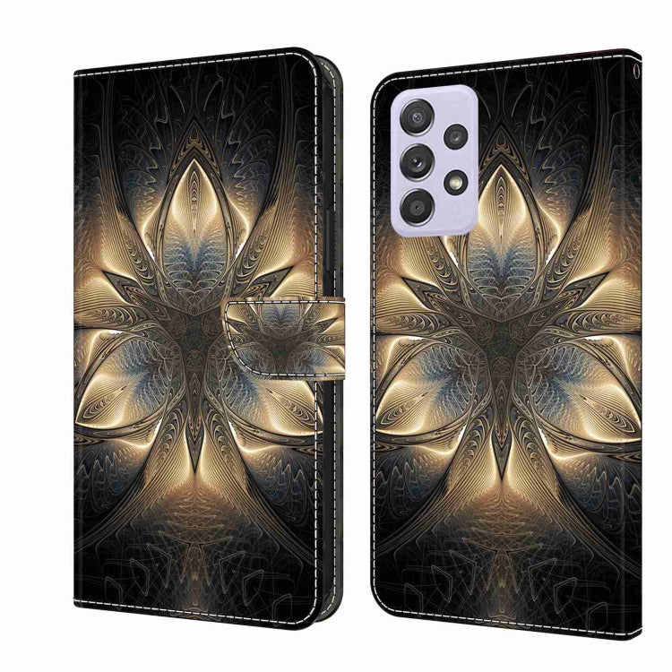 Crystal 3D Shockproof Protective Leather Phone Case, For Samsung Galaxy S22, For Samsung Galaxy A52 / A52s 5G