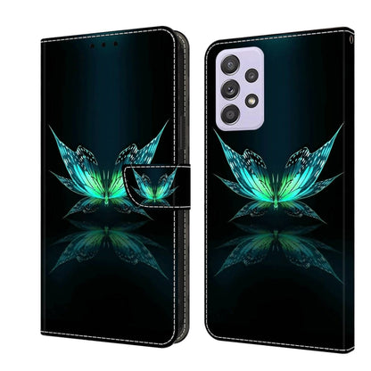 Crystal 3D Shockproof Protective Leather Phone Case, For Samsung Galaxy A53, For Samsung Galaxy A03s