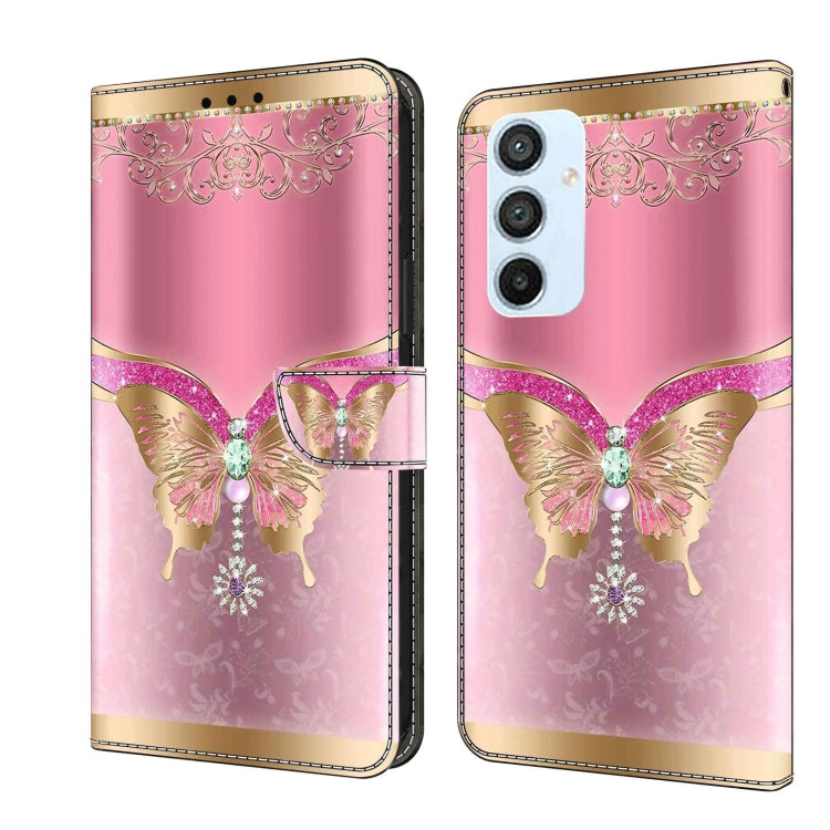 Crystal 3D Shockproof Protective Leather Phone Case, For Samsung Galaxy A34 5G, For Samsung Galaxy A54 5G