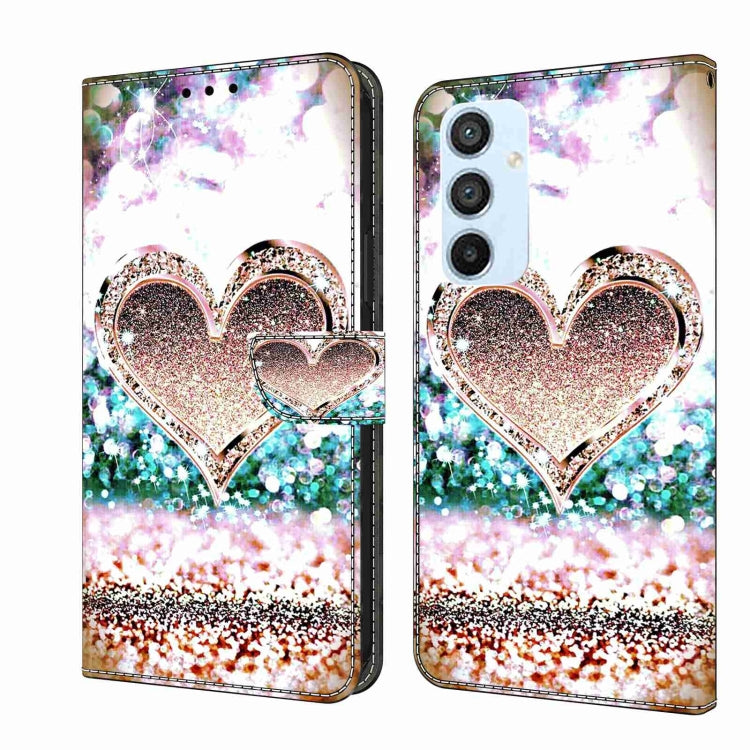 Crystal 3D Shockproof Protective Leather Phone Case, For Samsung Galaxy A34 5G, For Samsung Galaxy A54 5G