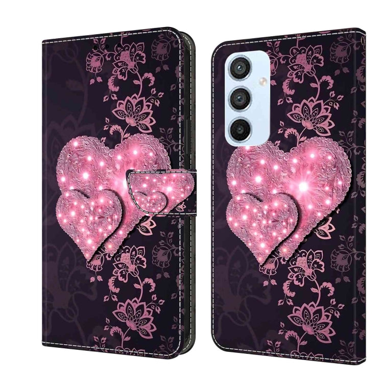 Crystal 3D Shockproof Protective Leather Phone Case, For Samsung Galaxy A34 5G, For Samsung Galaxy A54 5G