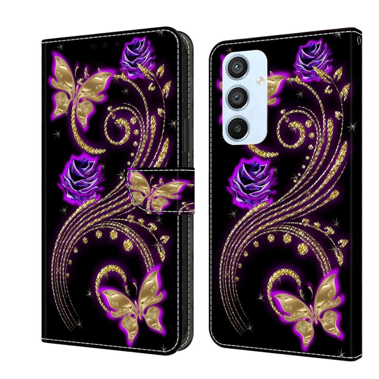 Crystal 3D Shockproof Protective Leather Phone Case, For Samsung Galaxy A34 5G, For Samsung Galaxy A54 5G