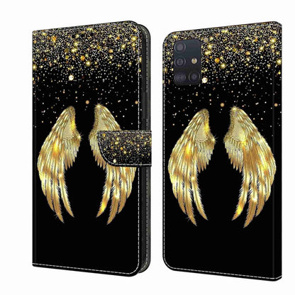 Crystal 3D Shockproof Protective Leather Phone Case, For Samsung Galaxy A21s, For Samsung Galaxy A71 4G