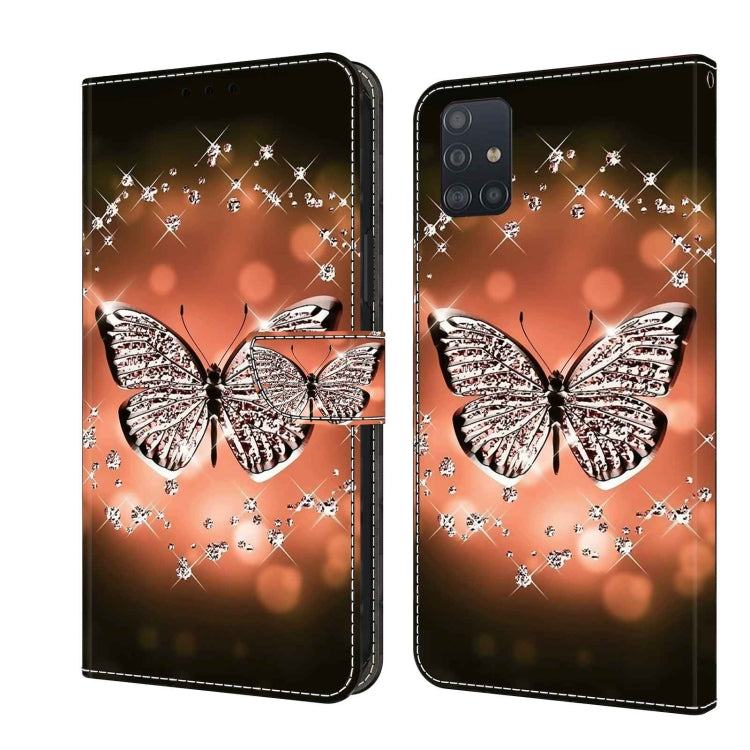 Crystal 3D Shockproof Protective Leather Phone Case, For Samsung Galaxy A21s, For Samsung Galaxy A71 4G