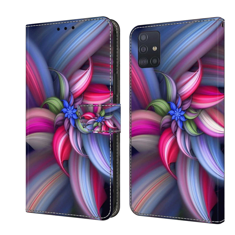 Crystal 3D Shockproof Protective Leather Phone Case, For Samsung Galaxy A21s, For Samsung Galaxy A71 4G