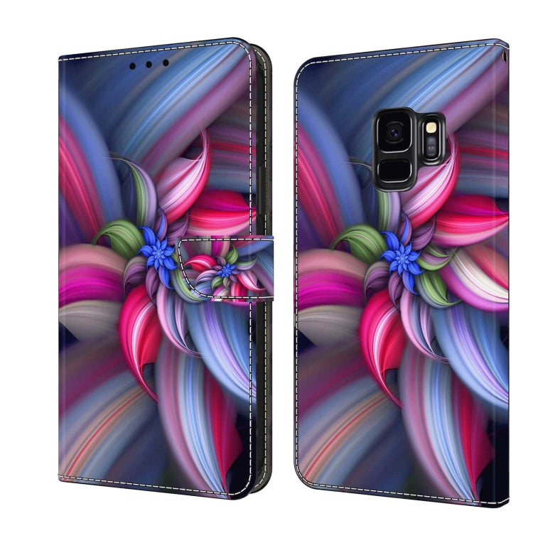 Crystal 3D Shockproof Protective Leather Phone Case, For Samsung Galaxy S9, For Samsung Galaxy S8+