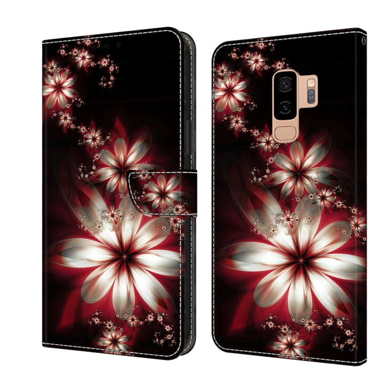 Crystal 3D Shockproof Protective Leather Phone Case, For Samsung Galaxy S10, For Samsung Galaxy S9+