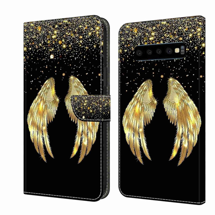 Crystal 3D Shockproof Protective Leather Phone Case, For Samsung Galaxy S10, For Samsung Galaxy S9+