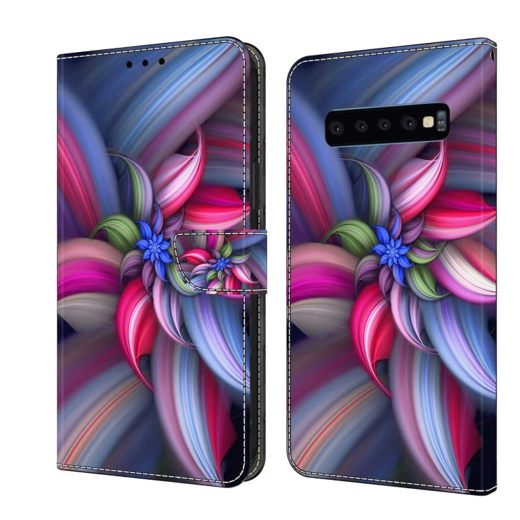 Crystal 3D Shockproof Protective Leather Phone Case, For Samsung Galaxy S10, For Samsung Galaxy S9+