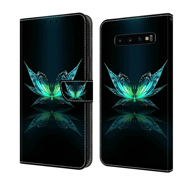 Crystal 3D Shockproof Protective Leather Phone Case, For Samsung Galaxy S10e, For Samsung Galaxy S10+