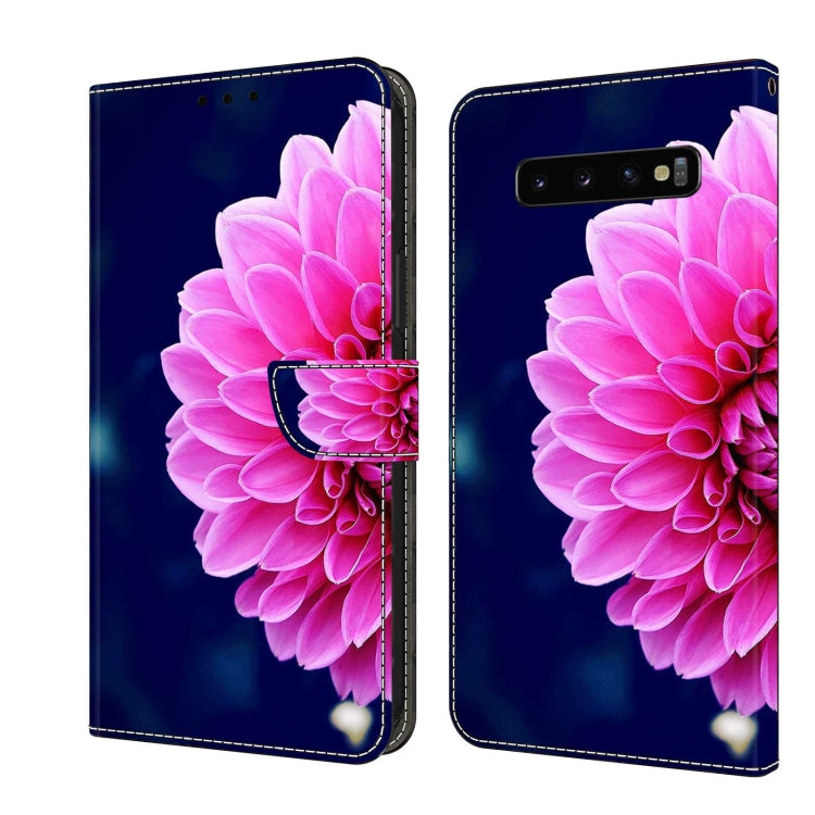 Crystal 3D Shockproof Protective Leather Phone Case, For Samsung Galaxy S10e, For Samsung Galaxy S10+