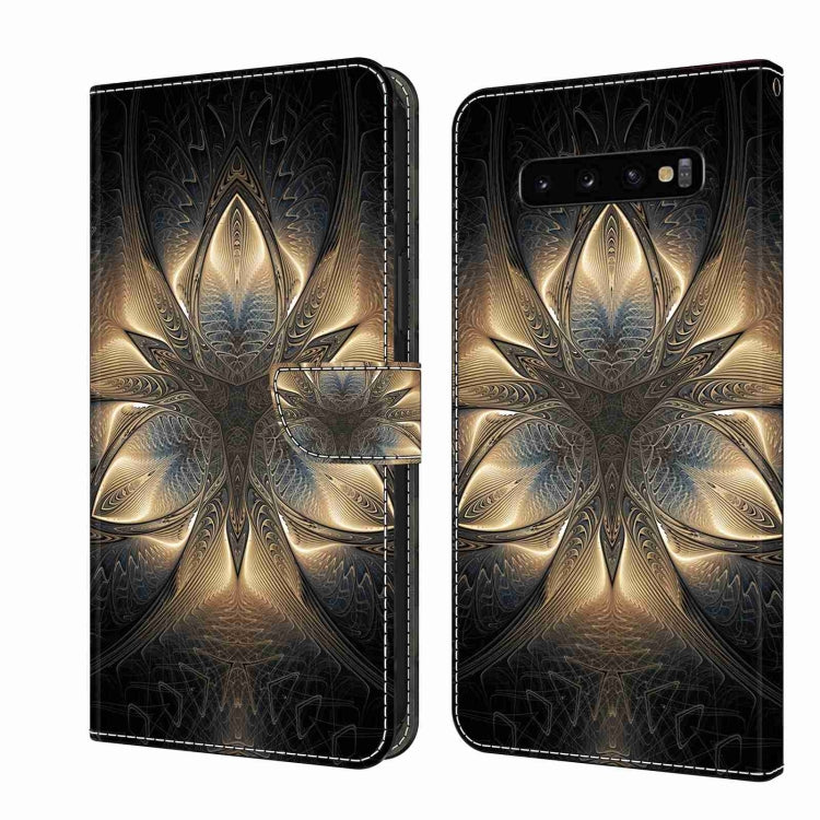 Crystal 3D Shockproof Protective Leather Phone Case, For Samsung Galaxy S10e, For Samsung Galaxy S10+