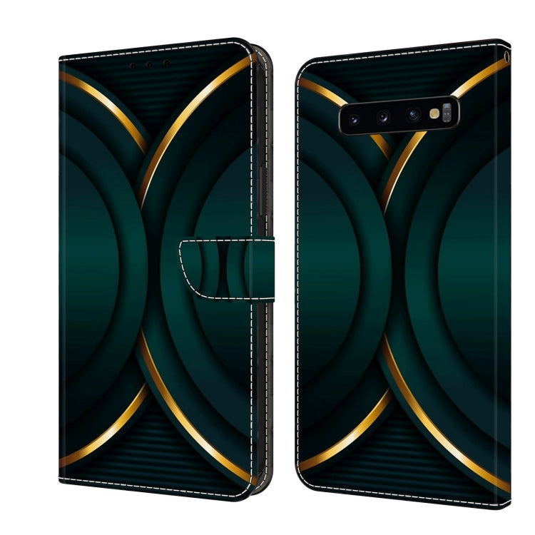 Crystal 3D Shockproof Protective Leather Phone Case, For Samsung Galaxy S10e, For Samsung Galaxy S10+