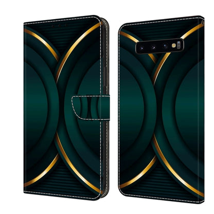 Crystal 3D Shockproof Protective Leather Phone Case, For Samsung Galaxy S10e, For Samsung Galaxy S10+