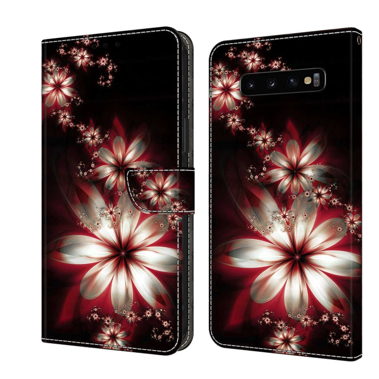 Crystal 3D Shockproof Protective Leather Phone Case, For Samsung Galaxy S10e, For Samsung Galaxy S10+