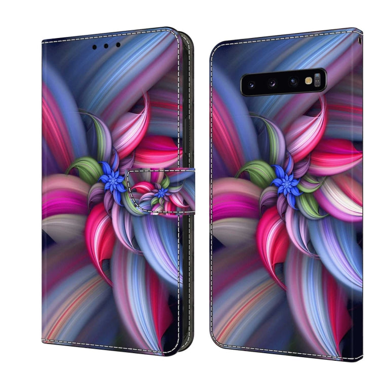 Crystal 3D Shockproof Protective Leather Phone Case, For Samsung Galaxy S10e, For Samsung Galaxy S10+