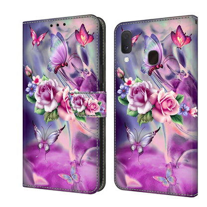 Crystal 3D Shockproof Protective Leather Phone Case, For Samsung Galaxy S10e, For Samsung Galaxy S10+