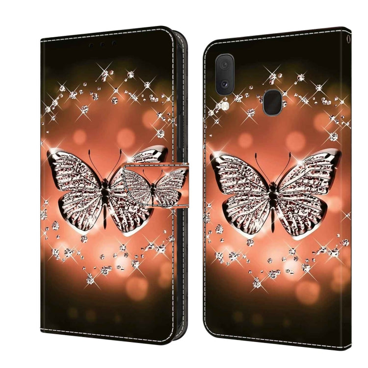 Crystal 3D Shockproof Protective Leather Phone Case, For Samsung Galaxy S10e, For Samsung Galaxy S10+