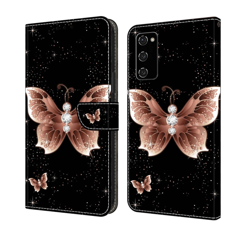 Crystal 3D Shockproof Protective Leather Phone Case, For Samsung Galaxy S20 FE, For Samsung Galaxy A33 5G