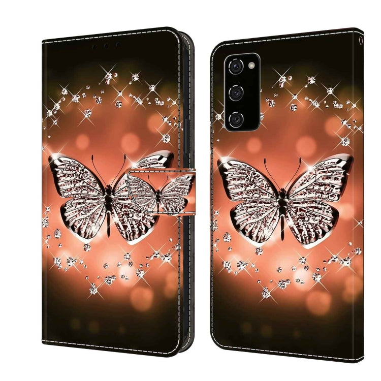 Crystal 3D Shockproof Protective Leather Phone Case, For Samsung Galaxy S20 FE, For Samsung Galaxy A33 5G
