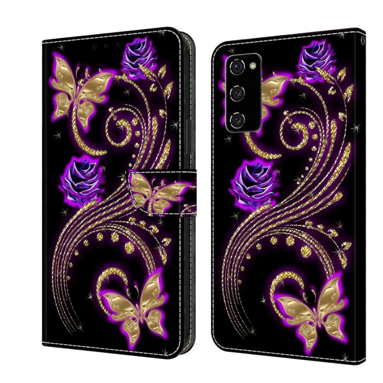 Crystal 3D Shockproof Protective Leather Phone Case, For Samsung Galaxy S20 FE, For Samsung Galaxy A33 5G