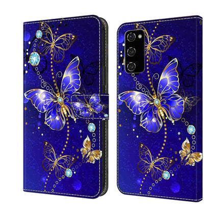 Crystal 3D Shockproof Protective Leather Phone Case, For Samsung Galaxy S20 FE, For Samsung Galaxy A33 5G