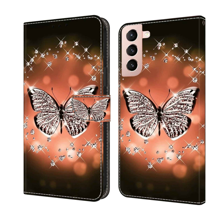 Crystal 3D Shockproof Protective Leather Phone Case, For Samsung Galaxy A32 5G, For Samsung Galaxy S21