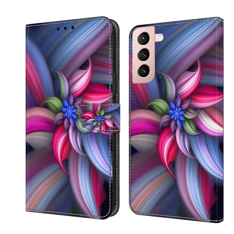 Crystal 3D Shockproof Protective Leather Phone Case, For Samsung Galaxy A32 5G, For Samsung Galaxy S21
