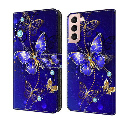 Crystal 3D Shockproof Protective Leather Phone Case, For Samsung Galaxy A32 5G, For Samsung Galaxy S21