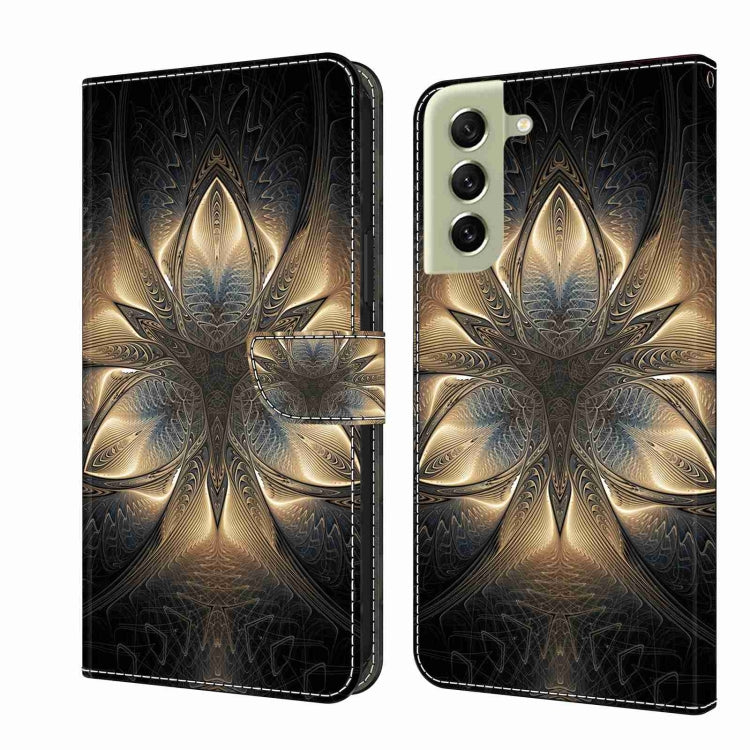 Crystal 3D Shockproof Protective Leather Phone Case, For Samsung Galaxy A22 5G, For Samsung Galaxy S21 FE 5G