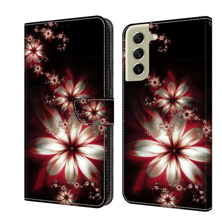 Crystal 3D Shockproof Protective Leather Phone Case, For Samsung Galaxy A22 5G, For Samsung Galaxy S21 FE 5G