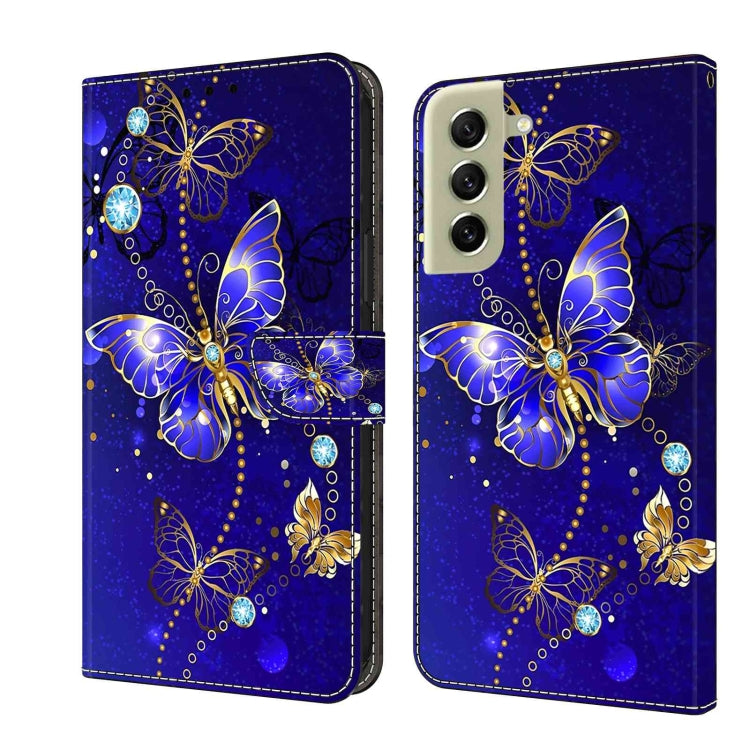 Crystal 3D Shockproof Protective Leather Phone Case, For Samsung Galaxy A22 5G, For Samsung Galaxy S21 FE 5G
