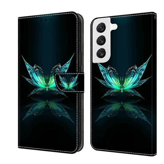 Crystal 3D Shockproof Protective Leather Phone Case, For Samsung Galaxy S22, For Samsung Galaxy A52 / A52s 5G