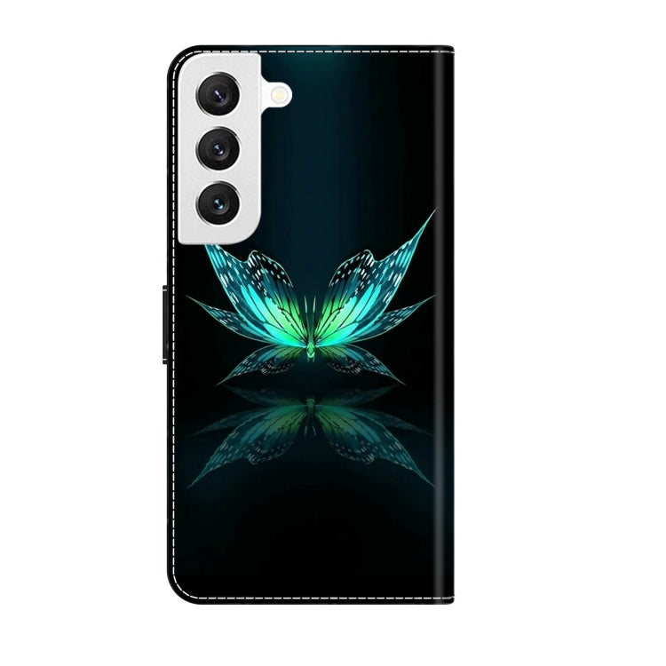 Crystal 3D Shockproof Protective Leather Phone Case, For Samsung Galaxy S22, For Samsung Galaxy A52 / A52s 5G