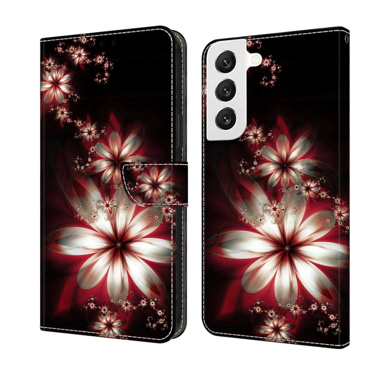 Crystal 3D Shockproof Protective Leather Phone Case, For Samsung Galaxy S22, For Samsung Galaxy A52 / A52s 5G