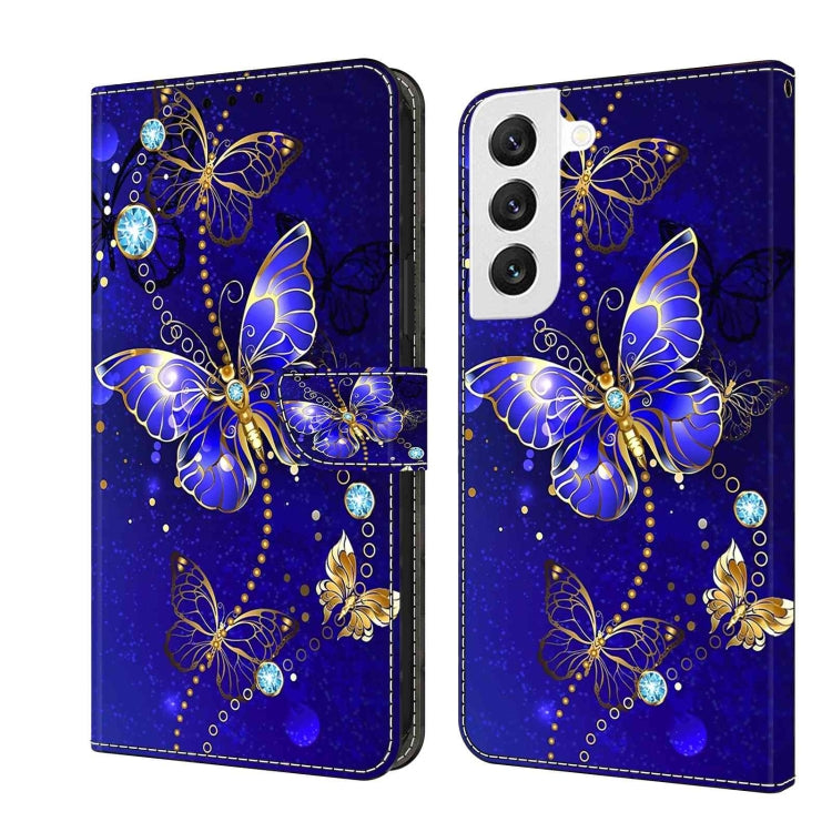 Crystal 3D Shockproof Protective Leather Phone Case, For Samsung Galaxy S22, For Samsung Galaxy A52 / A52s 5G