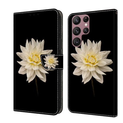 Crystal 3D Shockproof Protective Leather Phone Case, For Samsung Galaxy S22 Ultra, For Samsung Galaxy S22+