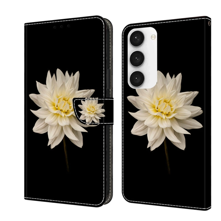 Crystal 3D Shockproof Protective Leather Phone Case, For Samsung Galaxy S23 Ultra, For Samsung Galaxy S23