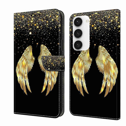 Crystal 3D Shockproof Protective Leather Phone Case, For Samsung Galaxy S23 Ultra, For Samsung Galaxy S23
