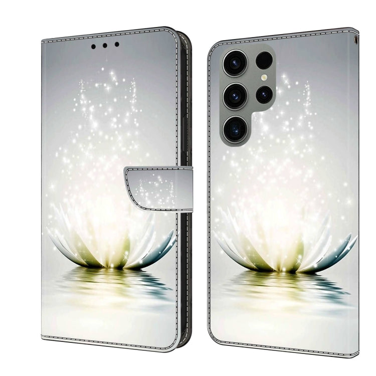 Crystal 3D Shockproof Protective Leather Phone Case, For Samsung Galaxy S23 Ultra, For Samsung Galaxy S23