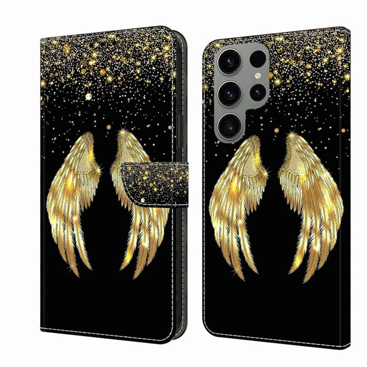 Crystal 3D Shockproof Protective Leather Phone Case, For Samsung Galaxy S23 Ultra, For Samsung Galaxy S23