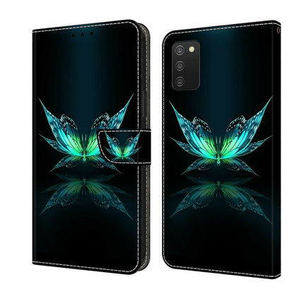 Crystal 3D Shockproof Protective Leather Phone Case, For Samsung Galaxy A53, For Samsung Galaxy A03s