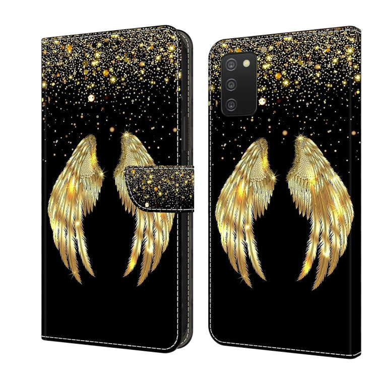 Crystal 3D Shockproof Protective Leather Phone Case, For Samsung Galaxy A53, For Samsung Galaxy A03s