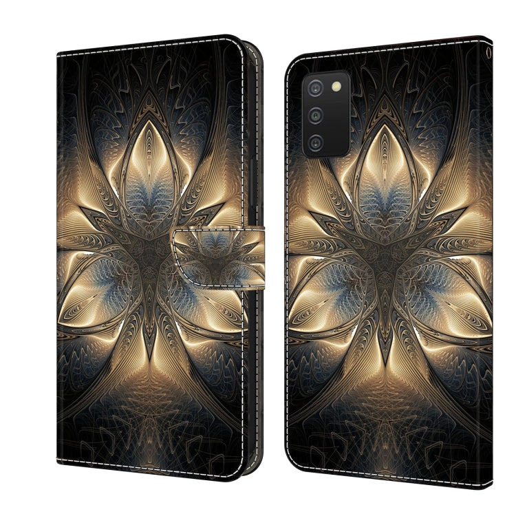 Crystal 3D Shockproof Protective Leather Phone Case, For Samsung Galaxy A53, For Samsung Galaxy A03s