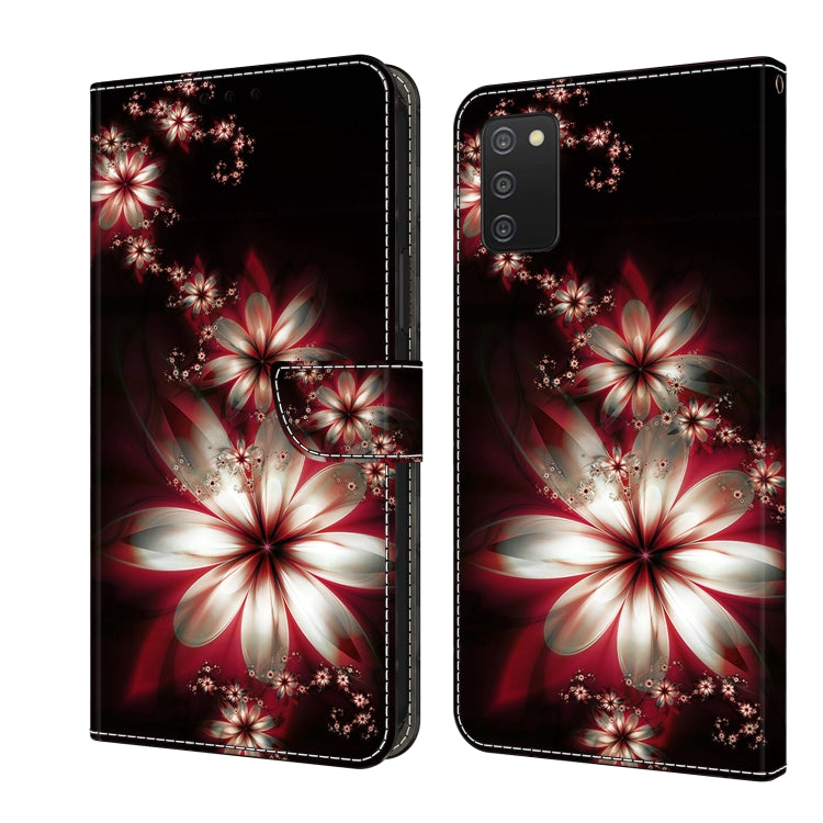 Crystal 3D Shockproof Protective Leather Phone Case, For Samsung Galaxy A53, For Samsung Galaxy A03s