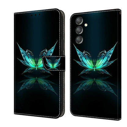 Crystal 3D Shockproof Protective Leather Phone Case, For Samsung Galaxy A24, For Samsung Galaxy A14 4G / 5G