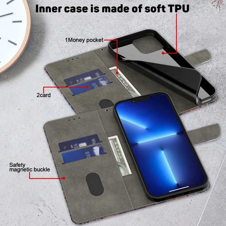 Crystal 3D Shockproof Protective Leather Phone Case, For Samsung Galaxy A24, For Samsung Galaxy A14 4G / 5G