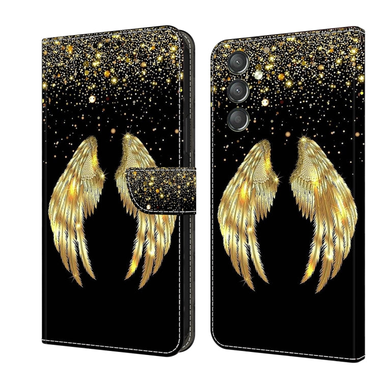 Crystal 3D Shockproof Protective Leather Phone Case, For Samsung Galaxy A24, For Samsung Galaxy A14 4G / 5G